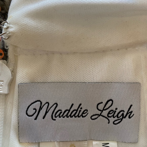 Maddie Leigh Homecoming / winter Christmas holiday formal dress w/sequins - Picture 10 of 10